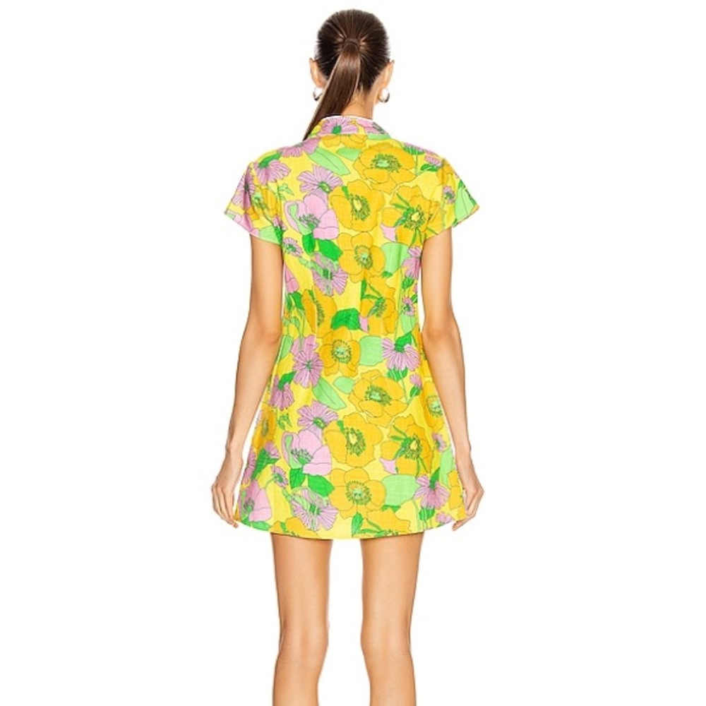 Rixo Lolita Dress in 60s Floral ☀️🍊🌸🍀 - Picture 9 of 14